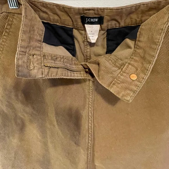 J. Crew Corduroy Skirt, Brown, size 0, A-line, Knee length - Picture 3 of 13